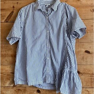Clu striped asymmetrical top size M